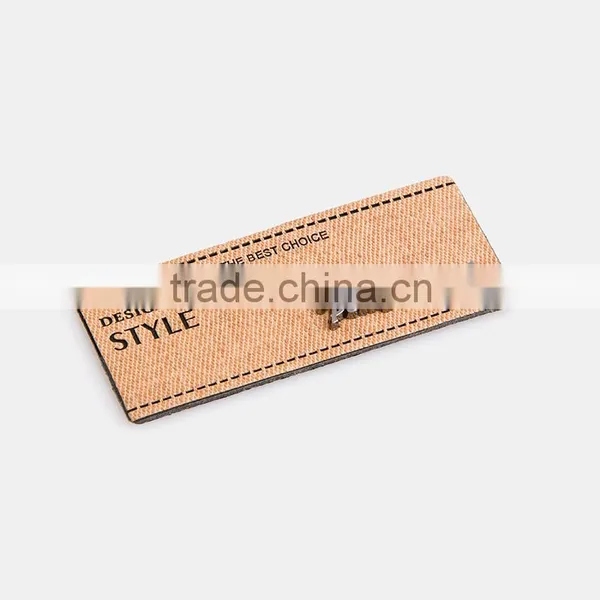 Vertical PU Patches Designer Clothing Patches photo-4