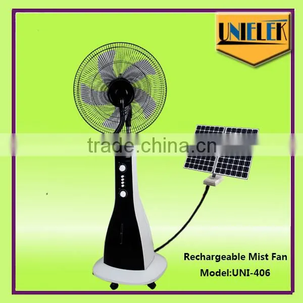 Heavy Duty High Speed Motor Speed Strong Air Flow Solar Power dc Fan Battery Operated photo-5
