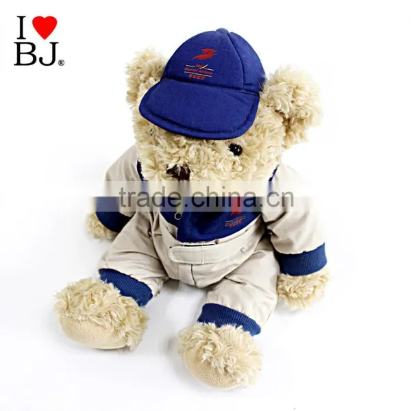 High Quality Customized Plush Toys Stuffed Captain Bear photo-3
