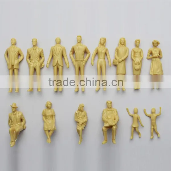 Mini Model Play Toy in Skin Color Model People Natural photo-2