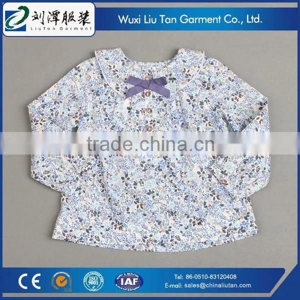 Flower Printing Raglan Kids Safety High Visibility Shirt photo-3