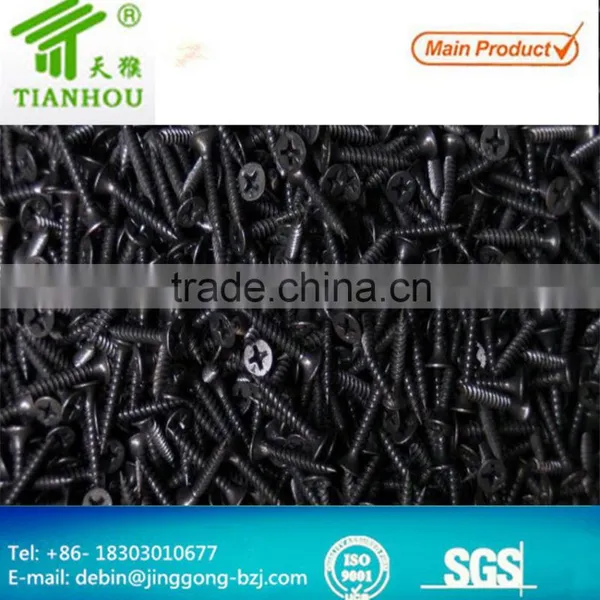High Quality Cheap Price Carbon Steel Black Phosphating Bugle Head Drywall Screw Chipboard Screw