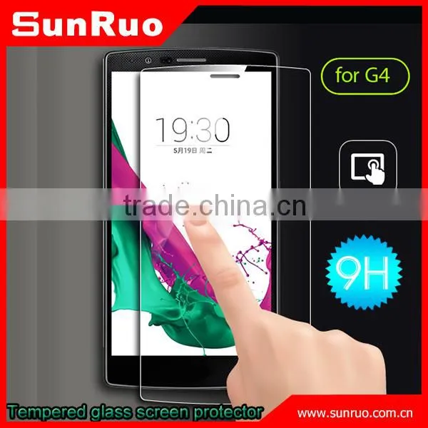 Clear Tempered Glass for lg g4 Transparent Film Glass Screen Protector photo-2