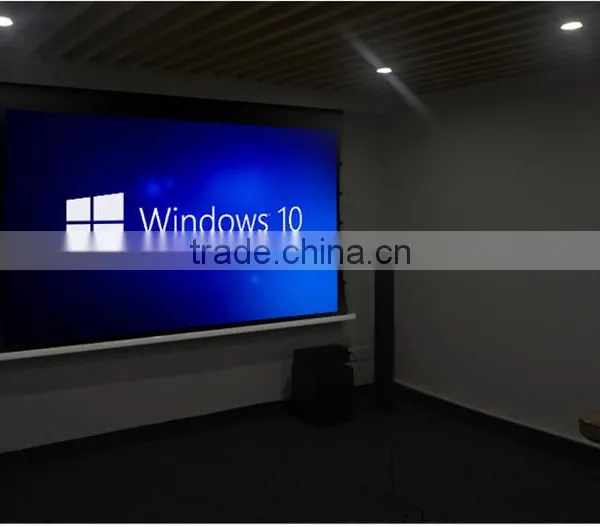 Luxury Tab Tension Projection Screen With Soft Matte White Fabric 12 Inch 16:9 photo-3