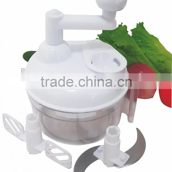 multifunction plastic food processory swift chopper 3 in 1