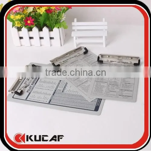 Aluminum writing board, mini clipboard, a5 a6 clipboard folder for office