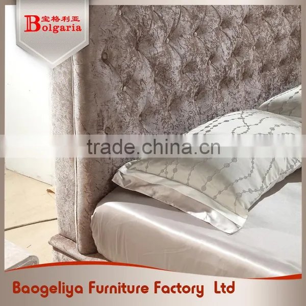 Modern Home Furniture Luxury Furniture King Size Indian Double Bed Designs photo-2