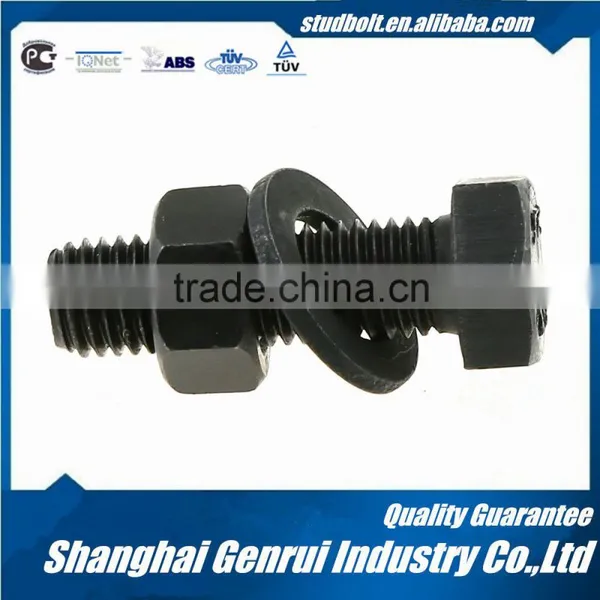 For High Temperature Service 1-3/4 Double Hex Bolt L7/L7M ASTM A320 Nickel Plating photo-2