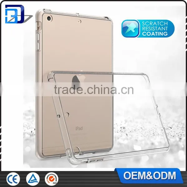 Best Selling Products Clear Ultra Slim Acrylic + TPU Bumper 2 in 1 Back Cover Case For IPad Mini 1 2 3 Tablet Accessories photo-3
