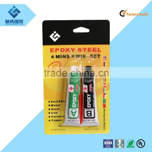 Excellent Bonding Strength 5 Minutes Quick Dry Epoxy Resin Acrylic AB Glue
