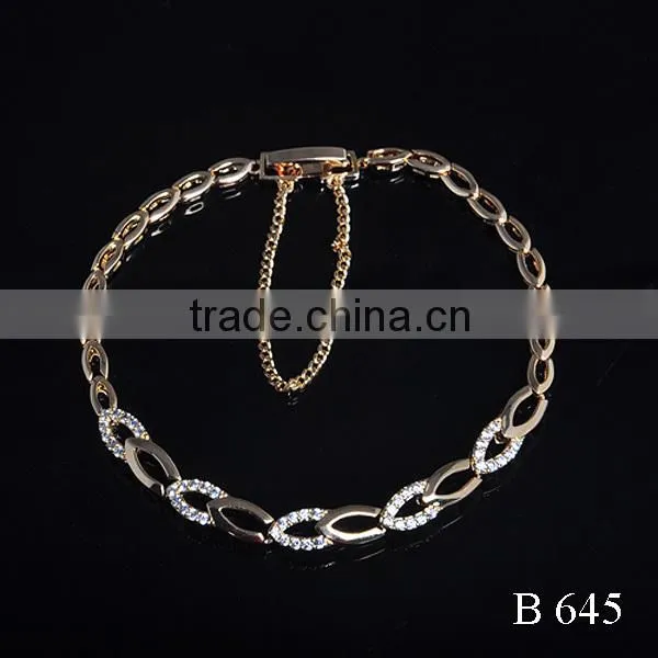 Hot-selling 925 Silver Zircon Tennis Chain Fashion Bracelet photo-2