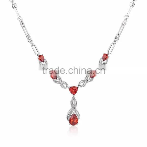 Wholesale 925 Sterling Silver Necklace Hip Hop Jewelry SNP029W