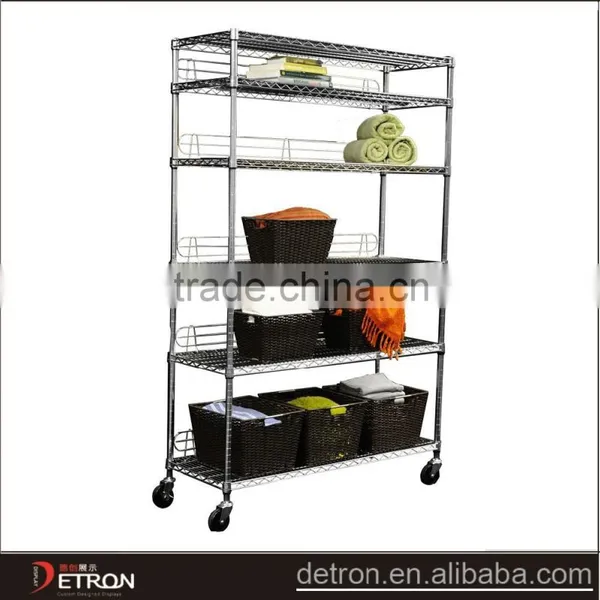 Easy Assemble DIY Metal Wire Shelf Rack photo-2
