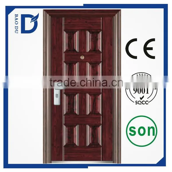 New Residential Foam Filling Steel Door Security Door photo-6