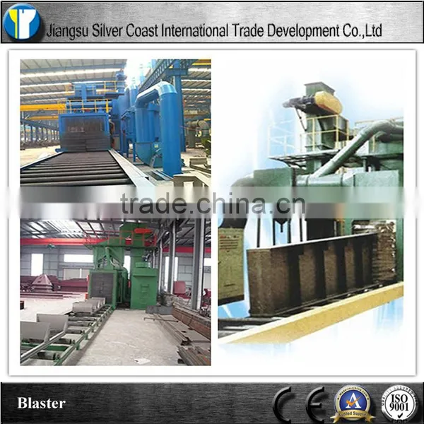 Section Steel Beam Frame Shot Blasting Machine photo-6