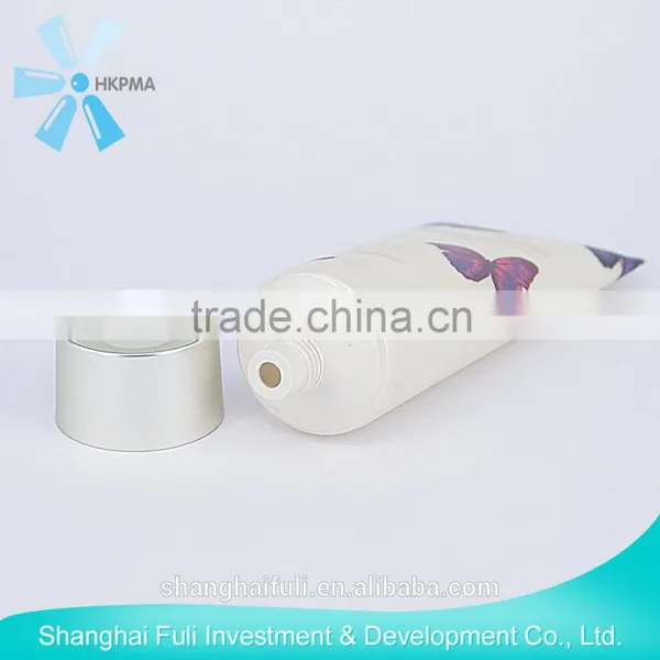 120ml Plastic Tube With Metalized Cap for Hair Gel Containers