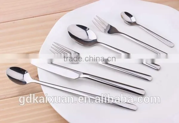 Mirror Polish Metal Cutlery Stainless Steel KX-S173 photo-5