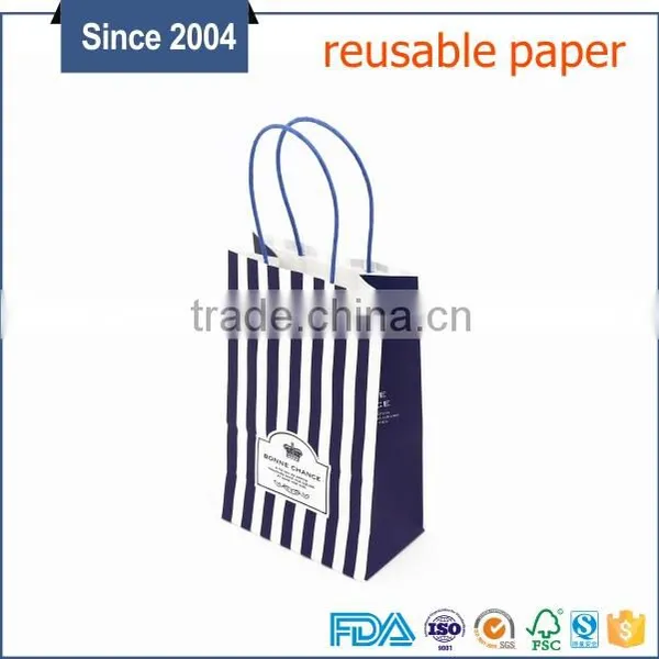 Cheap Stand up Printing Surface Private Label Shopping Paper Bag Wholesale photo-4