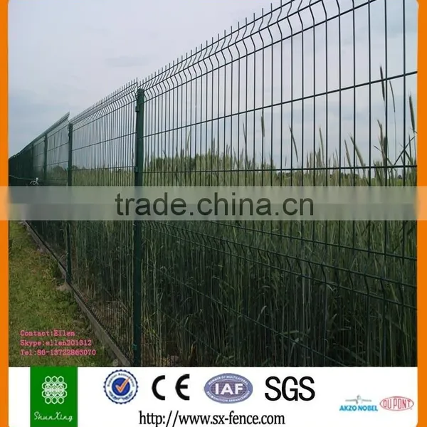 ISO9001 50*200mm Powder Coated Welded Fence Panels photo-5