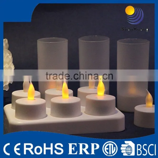 2015 New Arrival and Wholesale White Rechargeable Tealight Candle From China photo-3