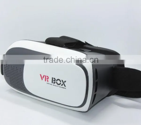 2016 HD VR BOX 2.0 Virtual Reality Glasses 3D VR Headsets Helmet With Bluetooth Remote Controller
