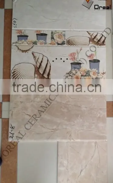 $3.0/sqm 300X600mm Full Set of 3D Inkjet Ceramic Tiles for Sale