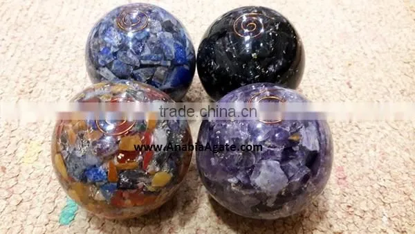Mix Orgone Balls With Copper Coil : Wholesale Orgone Ball photo-3
