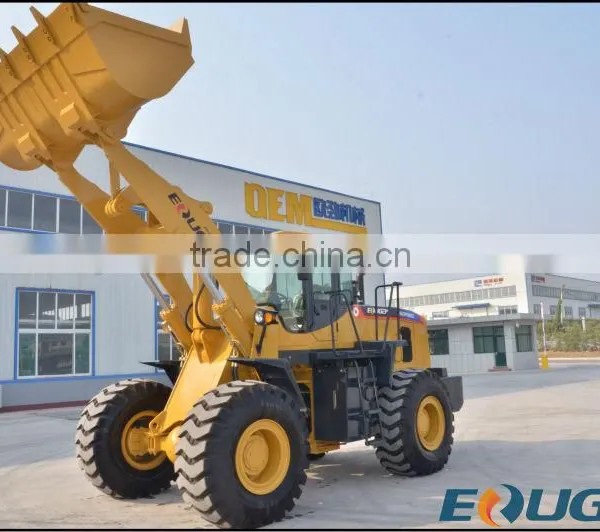 Earth Moving Machine Eougem 5ton Bucket Wheel Loaders Road Construction Equipment