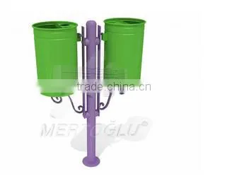 Metal Outdoor Litter Bin Mbk-127