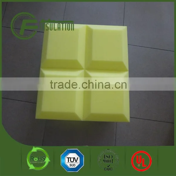 High Density Fireproof Flat PU Acoustic Foam Panels photo-4