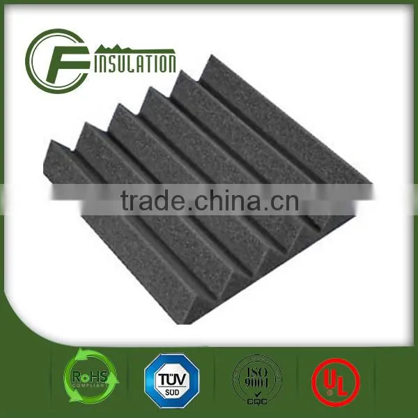 Fireproofing PU Foam Wedge Shape Acoustic Insulation Foam photo-3