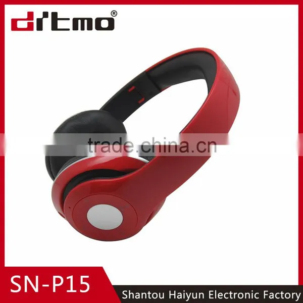 Good Sound FM Function TF Card Bluetooth Headphone