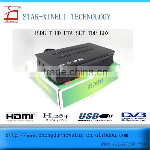 Brazil Fta Black ISDB-T hd tv Box