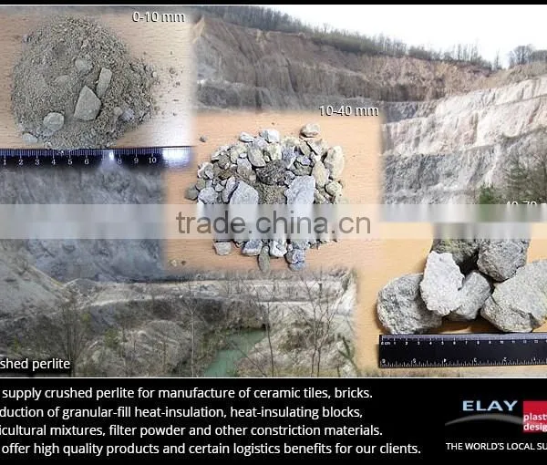 Crushed perlite