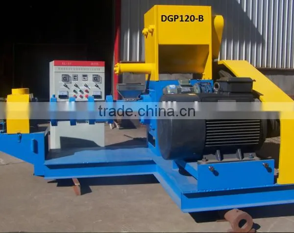 New Condition Single Screw Fish Feed Extruder/Floating Fish Feed Pelletizer/Wet Type Fish Feed Extruder photo-3