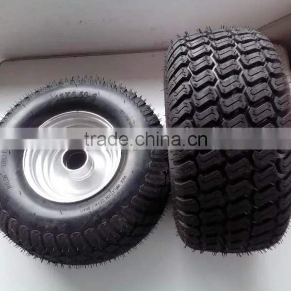 13 Inch Lawn Turf Wheel 13X650-6 With DOT 4PR photo-2