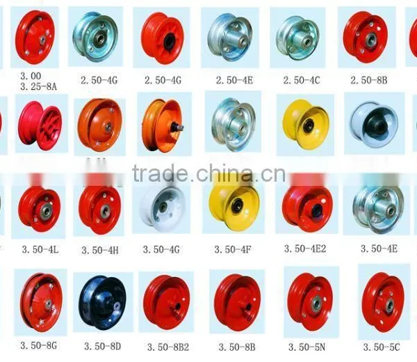 Metal Rim for Wheelbarrow Wheels 4.00-8 photo-3