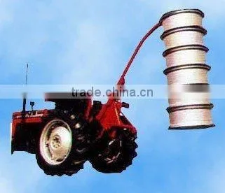 Jib Crane mounted on Tractor