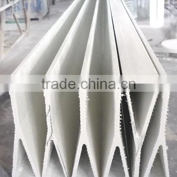 Glass Fiber Reinforced Plastic Support Beams Glass Fiber Support Beams Glass Fiber Reinforced Plastic Composite Beam photo-2