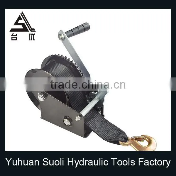 3000LBS Small Powder Coated Black Manual Boat Hand Brake Winch photo-4