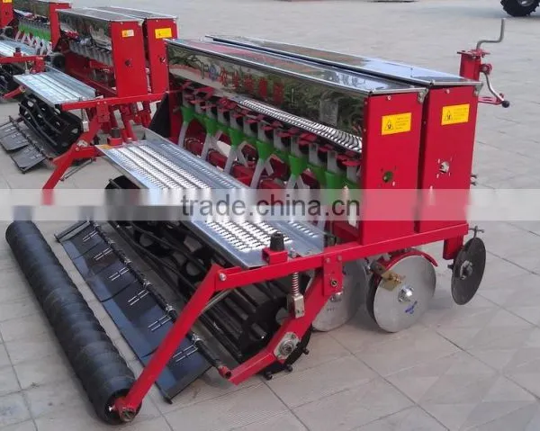 Farm Tractor Use Universal Planting Machine Wheat Seeder Rice Seeder Sorghum Seeder Grass Seeder With Disk Plough photo-5