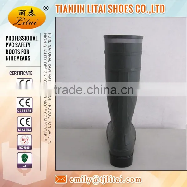 Cheap Men Black Safety Work Boots photo-5