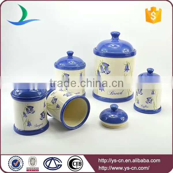 Manufacturer Ceramic Storage Jar Set of 5 Pcs photo-2
