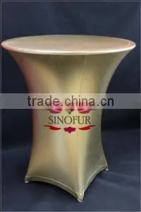 Various Colors Fitted Cocktail Spandex Table Cover photo-2