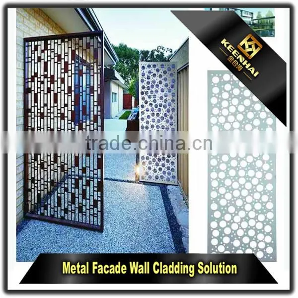 Architectural Aluminum Decorative Indoor Curved Metal Garden Fencing photo-6