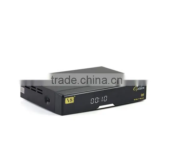 V8 Golden DVB-S2+T2/C 1080P Full HD IPTV Set Top Box Support Cccam Youtube 3G Powervu PVR Digital Satellite Combo Receiver photo-4