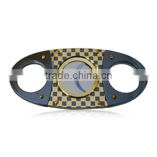 Promotional Gift Cigar Cutter Custom Logo Stainless Steel Cigar Knife photo-2