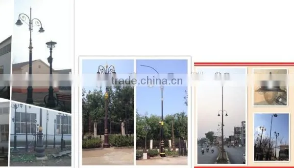 Factory ISO 9001 Ornamental Lamp Post photo-2
