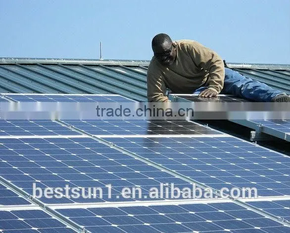5000w Solar pv Mounting System/solar Panel Mounting Structure/standing Seam Roof Mounting Bracket photo-4