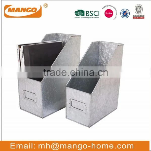 Set of 3 Colorful Metal Magazine Holder photo-6
